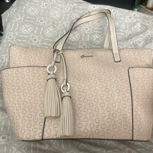 Tan Guess bag